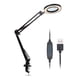thumbnail image 1 of 8X Lupa Lámpara de Escritorio 64Leds Clip Lámpara de Escritorio Regulable Usb Alimentado Negro Tomshoo  Lámpara de escritorio, 1 of 7