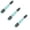 Blue, variant on XJGHHSY Sliding Adjustable Measuring Spoon - 8-in-1 All-in-One,4/10 TSP to 1-6/10 TSP,for Dry & Liquid Ingredients,Double-Ended,Dishwasher Safe,Plastic,Blue