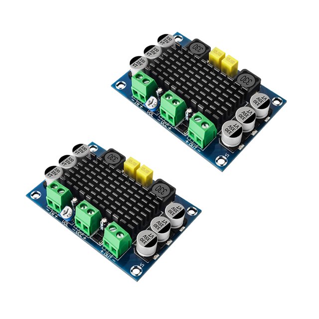 Digital Power Amplifier Board Noise Reduction DC 10-24V Soundbox Volume Adjustable Audio Amp Module Sound Equipment Spare Parts TPA3116 Chip