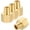 4, variant on 1 Pack FeMale to Male Adapters, 1/4" FNPT x MNPT Brass Nipple Pipe Extension Connectors for Industrial, Automotive, Fluid Transfer, Home Gardening, Water Treatment
