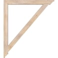 thumbnail image 3 of Ekena Millwork 3 1/2"W x 42"D x 48"H Traditional Traditional Smooth Bracket, Douglas Fir, 3 of 4