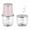 Pink, variant on Aoqianlan Meat Grinder Electric Food Chopper with 2 Bowls for Vegetable Crusher Onion Yellow