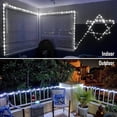 thumbnail image 6 of Battery Powered 39 ft 100 LED Cold White Rope Lights, IP65 Waterproof Fairy Light with 8 Modes Remote Timer for Patio Wedding Backyard Decor, 6 of 8