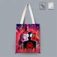 thumbnail image 3 of Spider-man: Across The Spider-verse Bolsa de lona Bolso de mano de dibujos animados Personalización Pequeño Libro de estudiante fresco Protección del medio ambiente, 3 of 5