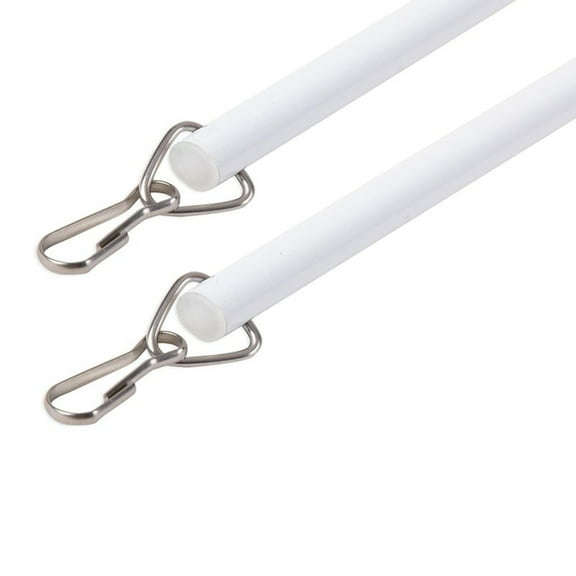 2Pcs 17Inch Venetian Blinds Control Rod Pull Rod For Curtain Opening Closing Rod