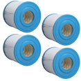 thumbnail image 3 of Pool Filter, 4Pcs PP Polyester Fiber Cloth Folded Design Thickened Filter Membrane Strong Suction Filter  Sun   Mechanical Properties  End  Sealing Hot Tub Filters, 3 of 8