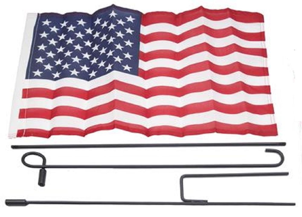 Texas State Flag 12" x 18" 12x18 Embroidered Garden Sleeve Hem Pole USA SHIPPER 