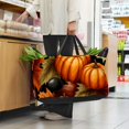 thumbnail image 6 of Maple Ieaf Pumpkin Large Foldable Beach Bag Oxford Cloth Shopping Bag Storage Bin Laundry Organizer, 6 of 7