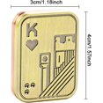 thumbnail image 2 of 2022 nuevas cartas de póquer EDC Slider, juguetes de metal para adultos Fidget Spinner de mano juguete casual para adultos bloques magnéticos (KK) JFHHH pequeña, 2 of 5