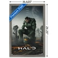thumbnail image 3 of Halo: Season 2 - Cemetery One Sheet Wall Poster, 14.725" x 22.375" Framed, 3 of 5