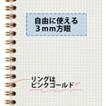 thumbnail image 3 of WWS-Septcouleur Lab Notebook, 8.35 x 6.22 Inches (A5), 3mm square grid, 100 sheets, Crisp White (N768-06), 3 of 4