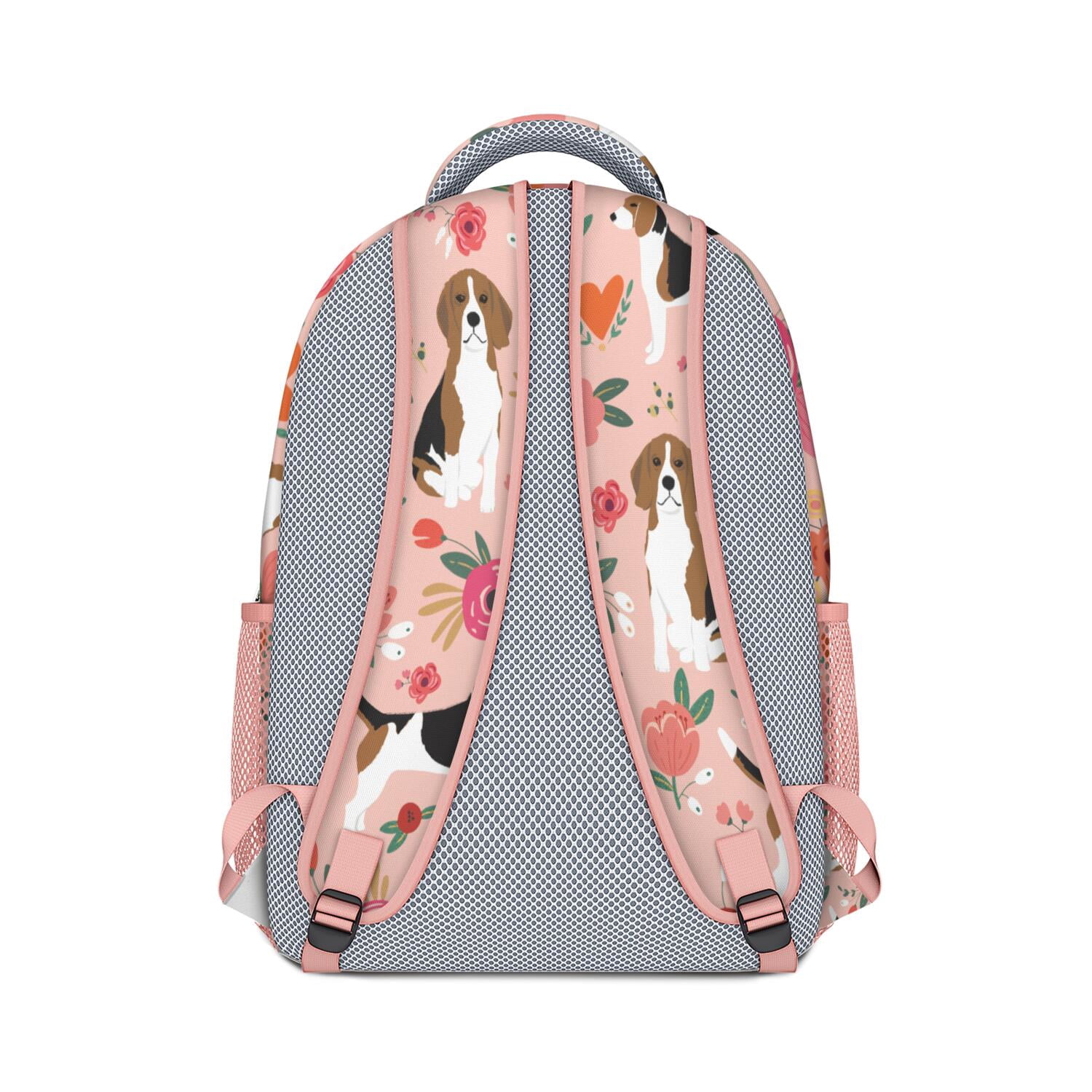 Adorable Pet-Themed Backpack - Padded Straps & Ergonomic Design for Teens