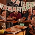 thumbnail image 3 of TABLZONE Assorted Color Linen Kwanzaa Banner Easy to Assemble for Party, 3 of 4