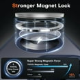 thumbnail image 3 of Magnetic Case for iPhone 16 Pro Max 6.9", [Military-Grade 15FT Drop Protection] [360° Camera Guard] [MagSafe-Compatible] Matte Shockproof Protective Cover, Black,Desert-magnetic, 3 of 5