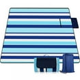 thumbnail image 3 of Large Waterproof Windproof Extra Thick Quilted Fleece Stadium Blanket, Machine Washable Camping Picnic & Outdoor, Beach, Dog, 3 of 8