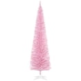thumbnail image 1 of Lápiz artificial Christmas Tree HOMCOM de 7 pies/210 cm, rosa con 499 puntas, 1 of 9