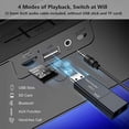 thumbnail image 2 of Wireless Bluetooth 5.0 3D Stereo Sound Built-In Mic Hands-free Call Support Bluetooth/U-Disk/AUX Audio/TF Card IPX5 Waterproof Speaker, 2 of 4