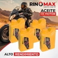 thumbnail image 4 of Aceite de motor Rinomax Semi Sintetico 20W 50 1L 4T amarillo, 4 of 4