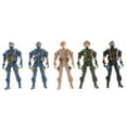 thumbnail image 1 of Figurine Articulée de 3,5 Po avec Soldats Parachute - Lot de 5, 1 of 8