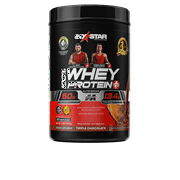 Six Star Elite Series 100% Whey Protein Powder Plus Triple Chocolate 2lbs