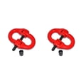 thumbnail image 2 of Ruiboury Red Grade 80 Alloy Steel Hammerlock Coupling Link Connection Hoisting Buckle Hook Hoisting Buckle Strong Durable 1.12T 2Set, 2 of 6