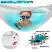 Kayfia Mattress Protector Queen Size Premium 100% Waterproof Mattress Cover, Washable, Noiseless & Breathable