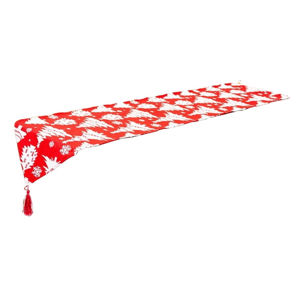mesa navideño, decoración navideña, cocina, vacaciones, , mantel rectangular, cubierta para mesa comedor, 180 cm x 35 cm