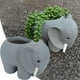 thumbnail image 2 of Elephant Planters Succulent Flower Pots Animal Planters Indoor Outdoor Patio Decoration with Drainage Holes, 2 of 7