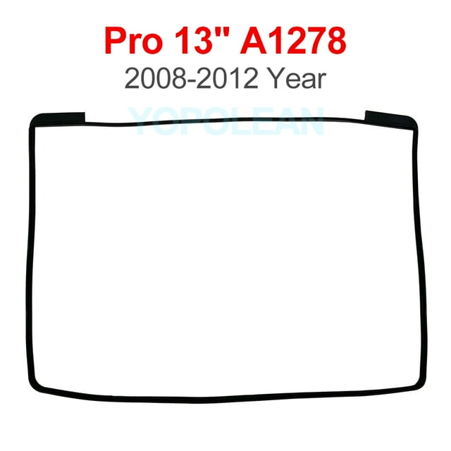 New LCD Screen Display Rubber Middle Frame Bezel Ring For MacBook Pro 13" 15" A1278 A1286 2008 2009 2010 2011 2012 Year 13inch A1278
