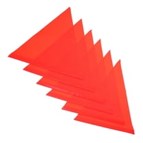 BESTOYARD 6Pcs Red Bike Safety Flag Easy Install Reflective Cycling Accessory