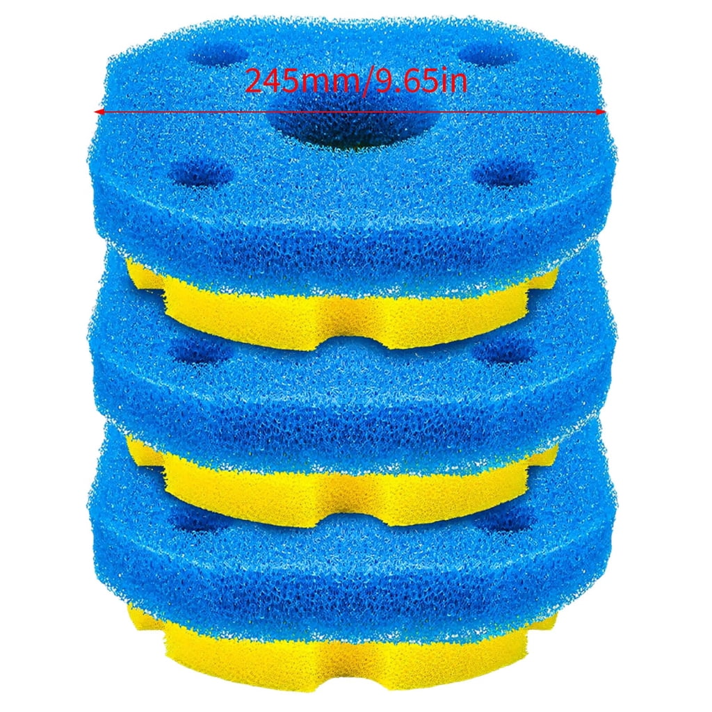 Pressure Pond Filter Media Pad Long Terms Sponge Filter Insert For CPF-250 CPF-180 Enhances Water Clear In Pond