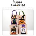 thumbnail image 3 of goowrom Décoration de Sac à Main d'Halloween avec Motif de Vacances Accessoire en Lin, 3 of 6