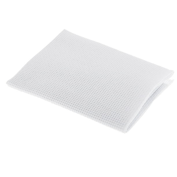 White 14 Count 14 Stitch Cloth Aida Fabric/Canvas Cotton 30 x 45cm 14