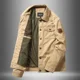 thumbnail image 2 of Chaquetas militares para exteriores, ropa táctica para hombres, chaquetas de combate del ejército para hombres, abrigos de bombardero para hombres, chaqueta impermeable a prueba de viento para hombres, 2 of 5