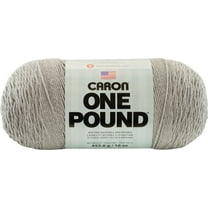 Caron Medium Acrylic Gray Yarn, 812 yd