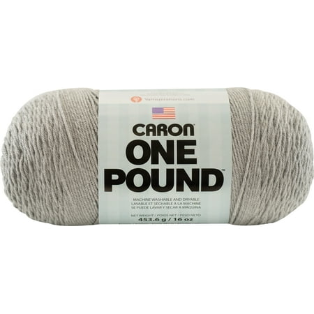 UPC: 0057355383487 | Caron Medium Acrylic Gray Yarn 812 yd