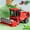 Green, variant on Jacenvly New Bluey Toys Summer Farmer Vehicle Harvester Excavator Toy for Childrens Gift Inertial Simulation Engineering Vehicle Toys for Ages 2-4