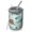 Dinosaurs Volcano Light, variant on 12oz Coffee Tumblers Dinosaurs River Volcano Green Pattern Stainless Steel Vacuum Insulated Travel Tumbler Coffee Cups Mug with Lid and Straw with Cleaning Brush for Cold & Hot Drinks
