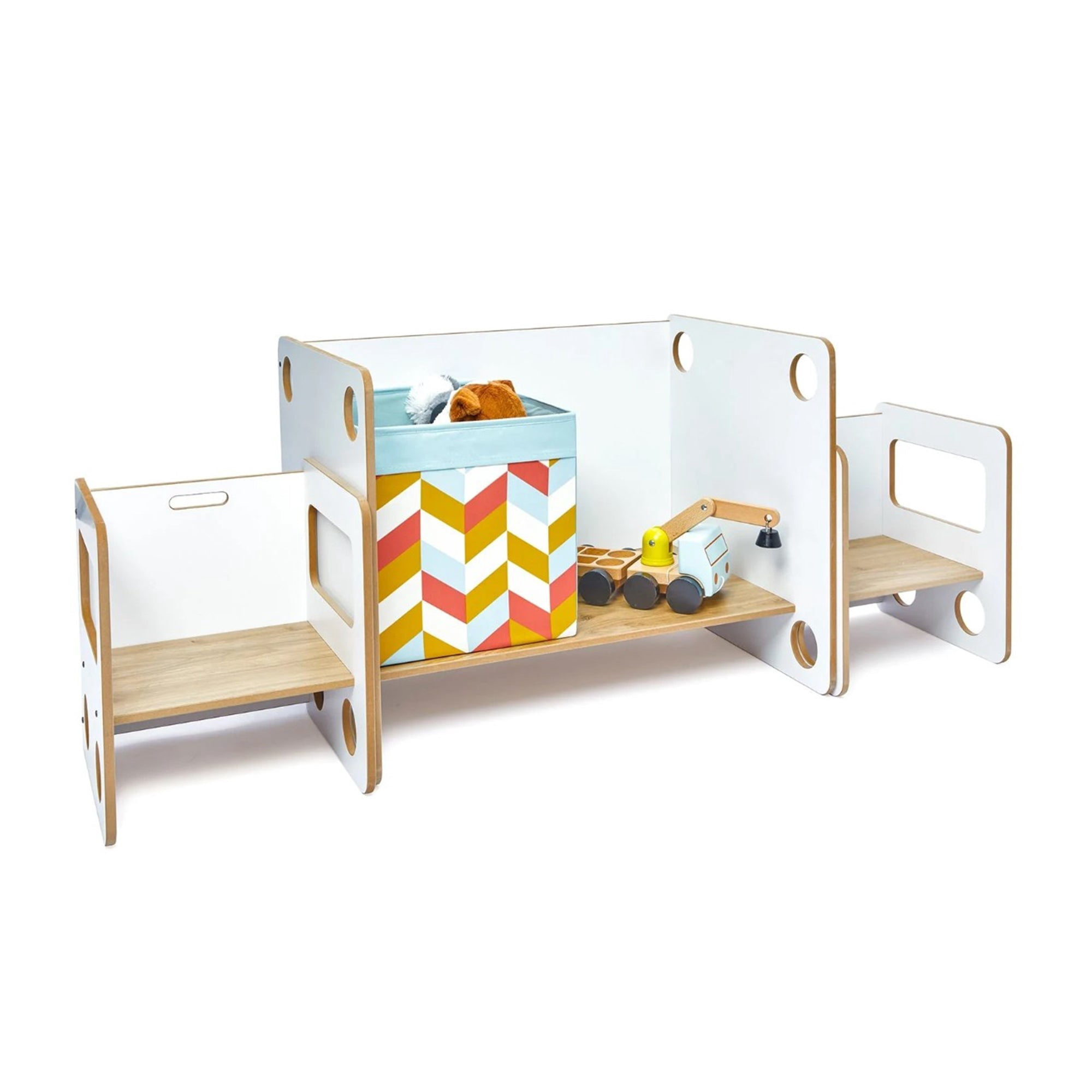 Nipperland Kids 3 Piece Play Or Activity Table and Chair Set | Set Includes a desk, and 2 chairs
