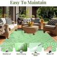 thumbnail image 4 of Outdoor Rug Outdoor Plastic Straw Rug for Patio Reversible Out Door Carpet for Camping Deck Rv x Area Carpet Balcony Porch Backyard and, 4 of 9