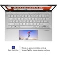 thumbnail image 5 of ASUS Vivobook S14 14 inch FHD Display Laptop, Intel Core i7-8565U Processor, 8GB DDR3 RAM, 512GB SSD, Face Login w/IR Camera, ScreenPad 2.0, Windows 10 Home, Silver with Mazepoly Accessories, 5 of 8