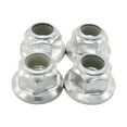thumbnail image 1 of fastboy 4pcs/set Aluminum Alloy Nylon Wheel Lock Nut For 1/10 Axial SCX10 Crawler Crawler S Durability Silver 1Set, 1 of 6