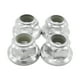 thumbnail image 1 of Bewildely Tuerca de bloqueo de rueda de nailon, aleación de aluminio, 4 pack/lote, para 1/10 Axial SCX10 Crawler SCX0036, número de pieza Kits de construcción modelo Plata, 1 of 6
