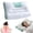 Green, variant on Sleep Enhancing Cervical Support Comfort Goose Down Pillow, 2025 New Ergonomic Goose Down Pillow for Sleeping, Neck Support Pillows for Sleeping (Grey)