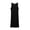 Black, variant on Women Plus Size Nightgown Sleeveless Nightshirt V Neck Button Front Sleep Shirt Modal Lounge Wear Chemise Soft Pajamas Casual Home Dress