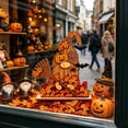 thumbnail image 7 of CSEONE Indoor Halloween Decor, 2D Halloween Pumpkin Ghost Table Decor, Wooden Standee Mantel Shelf Decoration, Flat Halloween Decor for Festive Party Display, B, 7 of 7