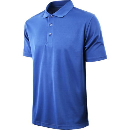 Hat and Beyond - Men's Active Dry Comfort Polo Golf Jersey Casual Shirt ...