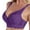 Purple, variant on Sngxgn Women's Seamed Soft C up Wirefree Cotton Bra(Black,85D)