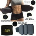 thumbnail image 5 of Waist Trainer Shaper, Neoprene Sweat Belt, Adjustable Caloric Burner, Sauna Band – Increased Core Stability, Metabolic Rate & Shedding Excess Water Weight,Men & Women, Kiwi-Rata, 5 of 5