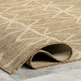 thumbnail image 6 of nuLOOM Saunders Geometric Indoor/Outdoor Area Rug, 8' x 10', Beige, 6 of 9